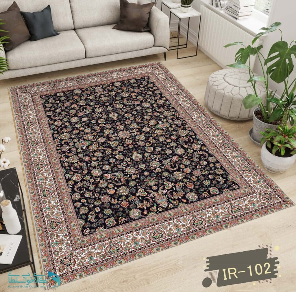 روفرشی مخمل طرح افشان گیلدا