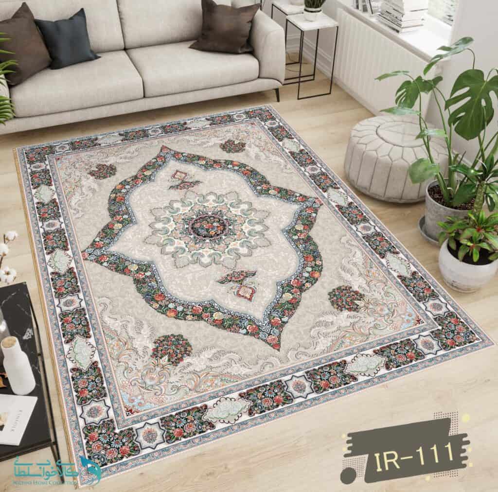 روفرشی مخمل طرح ارغوان