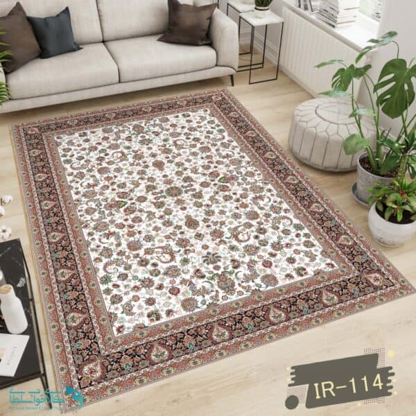 روفرشی مخمل طرح افشان ژینوس