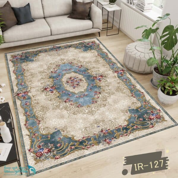 روفرشی مخمل طرح رزلند