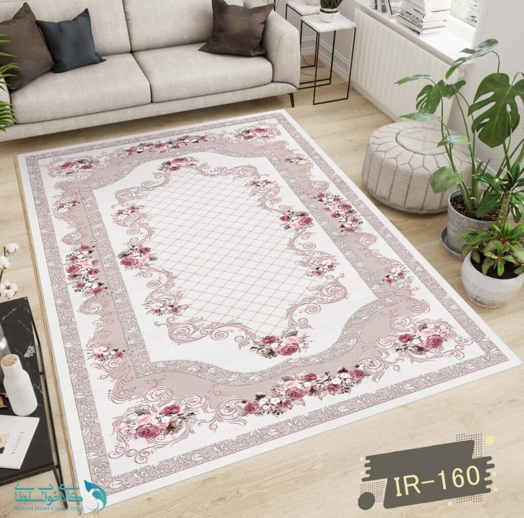 روفرشی مخمل طرح والریا