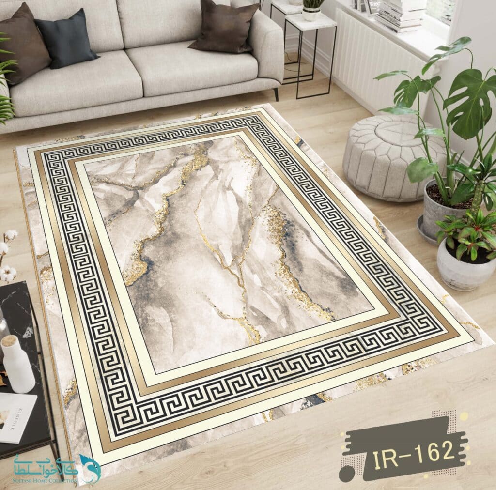 روفرشی مخمل طرح ماربل