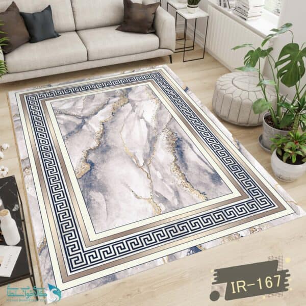 روفرشی مخمل طرح مرمر