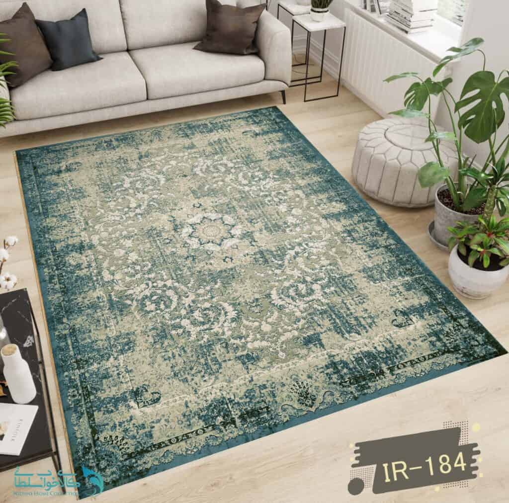 روفرشی مخمل طرح فرش