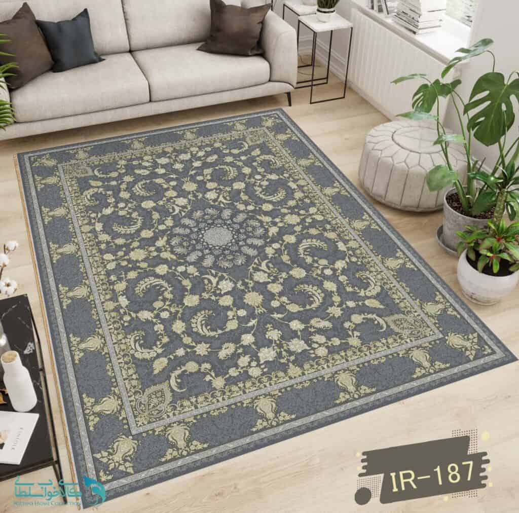 روفرشی مخمل طرح فرش