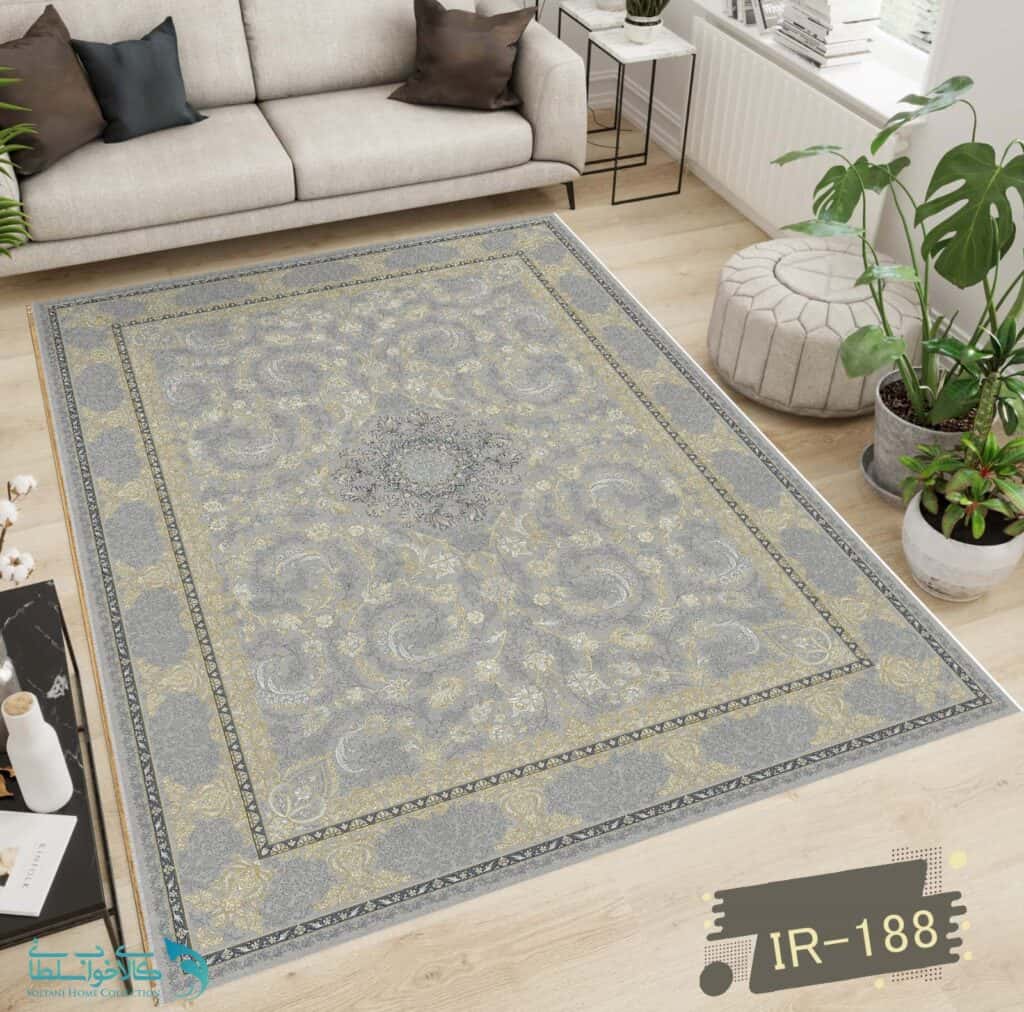 روفرشی مخمل طرح فرش