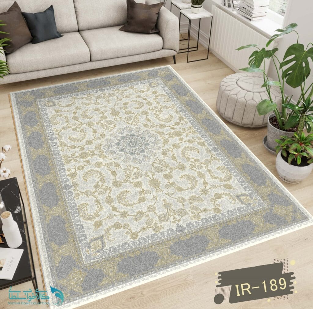 روفرشی مخمل طرح فرش