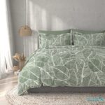 روتختی مینیمال طرح برگ سبز ماچا