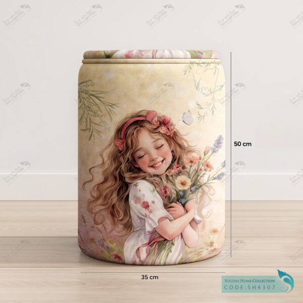 باکس طرح دختر خوشحال