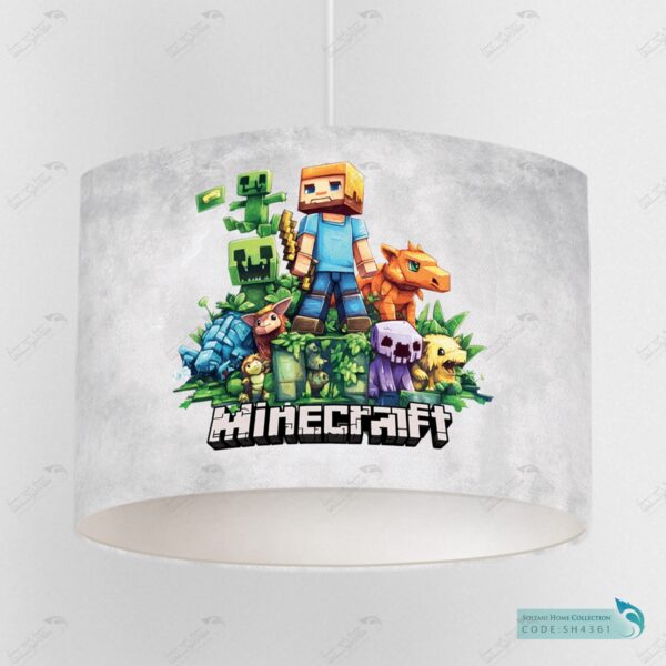 لوستر طرح ماینکرفت (Minecraft)
