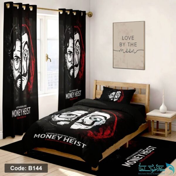 روتختی طرح خانه کاغذی (money heist)